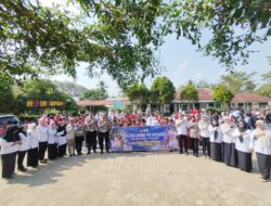 Polres Banyuasin Sambut Hari Anak dengan Sosialisasi Lalu Lintas Ceria di SDN 13